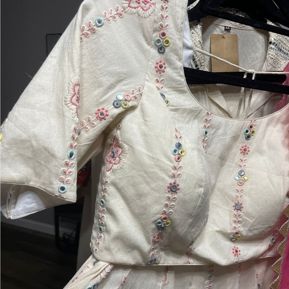 Multi color chaniya choli - Picture 2 of 4